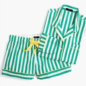 J. Crew Striped Pajamas